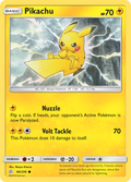 Pikachu 66/236 English Pokémon card from Cosmic Eclipse (2019)