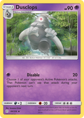 Dusclops 84/236 English Pokémon card from Cosmic Eclipse (2019)