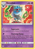 Swoobat 88/236 English Pokémon card from Cosmic Eclipse (2019)