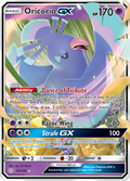 Oricorio-GX 95/236 English Pokémon card from Cosmic Eclipse (2019)
