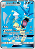 Gyarados-GX 101/111 English Pokémon card from Crimson Invasion (2017)