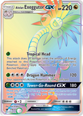 Alolan Exeggutor-GX 118/111 English Pokémon card from Crimson Invasion (2017)