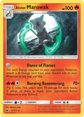 Alolan Marowak 12/111 English Pokémon card from Crimson Invasion (2017)