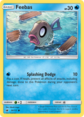 Feebas 26/111 English Pokémon card from Crimson Invasion (2017)