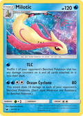 Milotic 27/111 English Pokémon card from Crimson Invasion (2017)