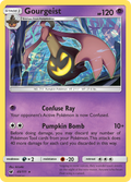 Gourgeist 45/111 English Pokémon card from Crimson Invasion (2017)