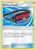 Dashing Pouch 92/111 English Pokémon card from Crimson Invasion (2017)