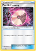 Psychic Memory 98/111 English Pokémon card from Crimson Invasion (2017)