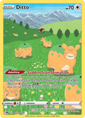 Ditto GG22/GG70 — English Pokémon Crown Zenith Galarian Gallery (2023)