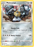 Melmetal 130/189 English Pokémon card from Darkness Ablaze (2020)