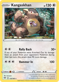 Kangaskhan 133/189 English Pokémon card from Darkness Ablaze (2020)