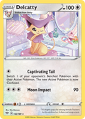 Delcatty 142/189 English Pokémon card from Darkness Ablaze (2020)