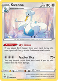Swanna 149/189 English Pokémon card from Darkness Ablaze (2020)