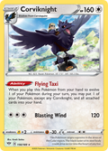 Corviknight 156/189 English Pokémon card from Darkness Ablaze (2020)