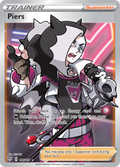 Piers 187/189 English Pokémon card from Darkness Ablaze (2020)