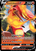 Centiskorch V 33/189 English Pokémon card from Darkness Ablaze (2020)