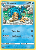 Simipour 42/189 English Pokémon card from Darkness Ablaze (2020)