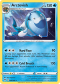 Arctovish 54/189 English Pokémon card from Darkness Ablaze (2020)