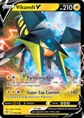 Vikavolt V 60/189 English Pokémon card from Darkness Ablaze (2020)