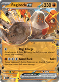 Regirock ex 101/182 — English Pokémon Destined Rivals (2025)