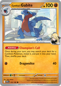Cynthia's Gabite 103/182 — English Pokémon Destined Rivals (2025)