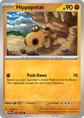 Hippopotas 105/182 — English Pokémon Destined Rivals (2025)