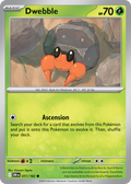 Dwebble 11/182 — English Pokémon Destined Rivals (2025)