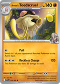 Arven's Toedscruel 110/182 — English Pokémon Destined Rivals (2025)