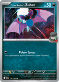 Team Rocket's Zubat 120/182 — English Pokémon Destined Rivals (2025)