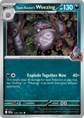 Team Rocket's Weezing 126/182 — English Pokémon Destined Rivals (2025)