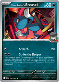 Team Rocket's Sneasel 128/182 — English Pokémon Destined Rivals (2025)