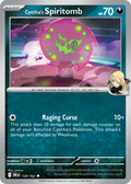 Cynthia's Spiritomb 129/182 — English Pokémon Destined Rivals (2025)