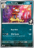Marnie's Scrafty 133/182 — English Pokémon Destined Rivals (2025)