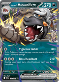 Arven's Mabosstiff ex 139/182 — English Pokémon Destined Rivals (2025)
