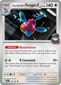 Team Rocket's Porygon-Z 155/182 — English Pokémon Destined Rivals (2025)