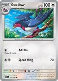 Swellow 157/182 — English Pokémon Destined Rivals (2025)