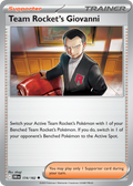 Team Rocket's Giovanni 174/182 — English Pokémon Destined Rivals (2025)