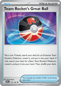 Team Rocket's Great Ball 175/182 — English Pokémon Destined Rivals (2025)