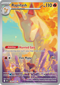 Rapidash 189/182 — English Pokémon Destined Rivals (2025)