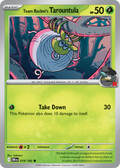 Team Rocket's Tarountula 19/182 — English Pokémon Destined Rivals (2025)