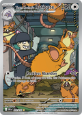 Team Rocket's Raticate 202/182 — English Pokémon Destined Rivals (2025)