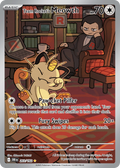 Team Rocket's Meowth 203/182 — English Pokémon Destined Rivals (2025)