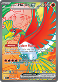Ethan's Ho-Oh ex 209/182 — English Pokémon Destined Rivals (2025)