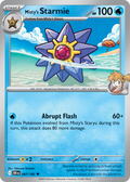 Misty's Starmie 47/182 — English Pokémon Destined Rivals (2025)