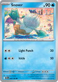 Snover 59/182 — English Pokémon Destined Rivals (2025)