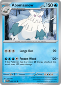 Abomasnow 60/182 — English Pokémon Destined Rivals (2025)