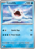 Cetoddle 64/182 — English Pokémon Destined Rivals (2025)