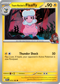 Team Rocket's Flaaffy 73/182 — English Pokémon Destined Rivals (2025)