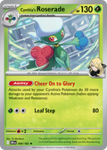 Cynthia's Roserade 8/182 — English Pokémon Destined Rivals (2025)