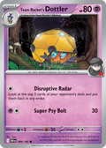 Team Rocket's Dottler 88/182 — English Pokémon Destined Rivals (2025)